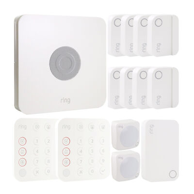 Ring Alarm 14-Piece Home Security Kit – Wireless System, Works