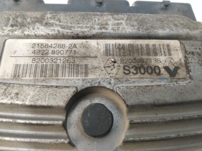 8200321263 motorsteuergerät RENAULT SCENIC II AUTHENTIQUE dmuap1732849