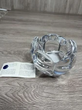 Holmegaard 1825 LOTUS votive candleholder heavy glass made in Denmark New in box