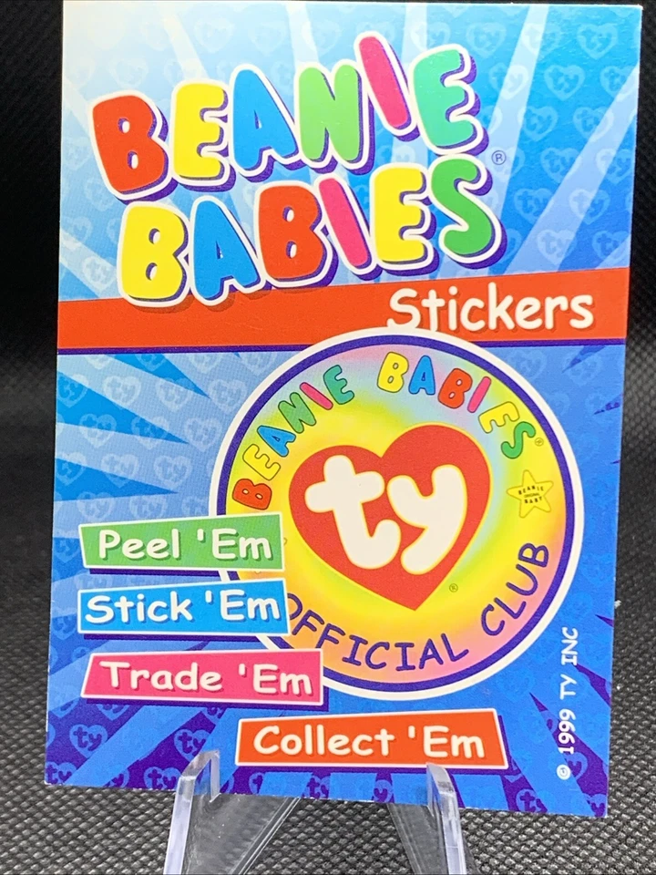 1999 Stickers Series 3 TY Beanie Baby Official Club Trading Card  - Image 2 of 2