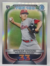 2021 Bowman Chrome Top 100 #BTP-33 Spencer Howard