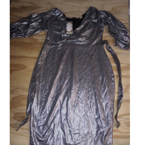 New with tags women's Boohoo off shoulder midi dress 14 - Picture 2 of 2