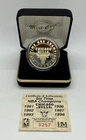 Chicago Bulls Six Time NBA Champions One Troy Ounce .999 Fine Silver Medallion