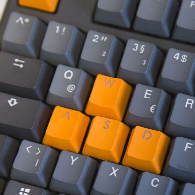 9 x orange gaming PBT Tastenkappen keycaps key caps Tasten für cherry mx