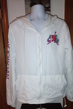 Air Jordan Nike 1990s Rare Neon Windbreaker Jacket Excellent M