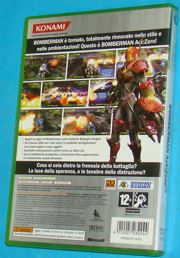 Bomberman: Act Zero Xbox 360 Játékszoftver Bomberman: Act Zero Xbox 360 Játékszoftver