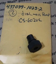 Echo chainsaw 602VL 702VL 750EVL 43703910232 oil Pump Dial Blk NOS BX57