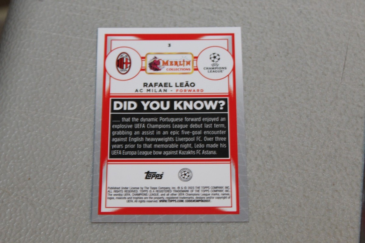 2022-23 Topps Merlin UEFA Soccer Card Complete Finish Your