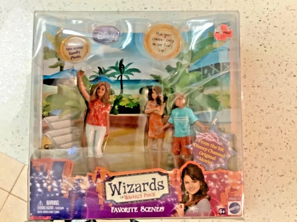 Mattel Wizards Of Waverly Place - 2009 - Escenas favoritas - Paquete de desgaste ver fotos Foto 3 de 4