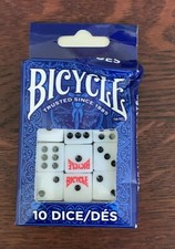 Bicycle Dice 10 Die Package  (box slightly dented