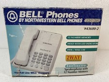 Bell Phones EasyTouch II Two Way Speakerphone W/12  Light Gray Model 43600-2