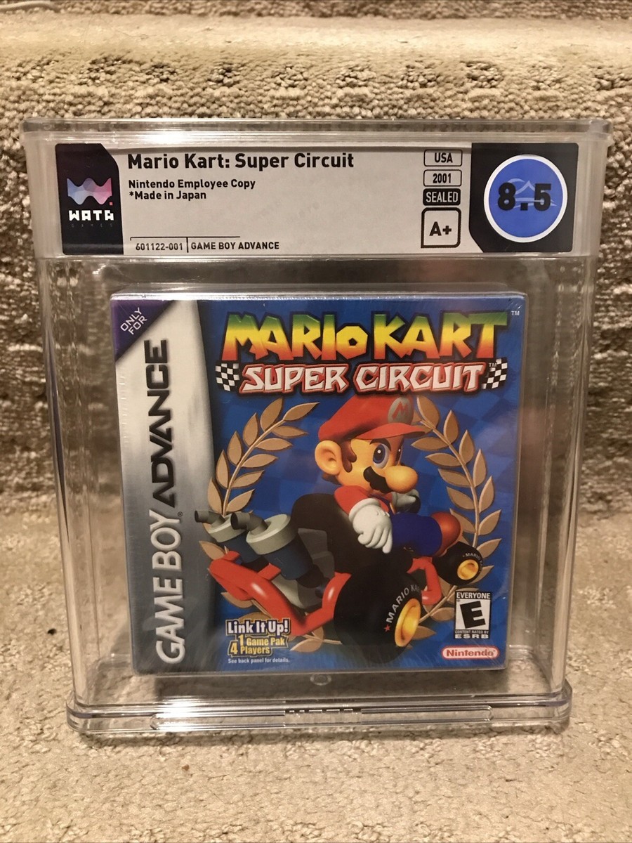 Mario Kart Super Circuit Game Boy Advanced New Sealed WATA