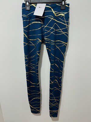 Nike Women's Size XS Mid-Rise Icon Clash Fast Pocket Running Leggings NWT DM1511