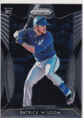 2019 PRIZM BASEBALL RC PATRICK WISDOM ROOKIE CHICAGO CUBS JC-1611