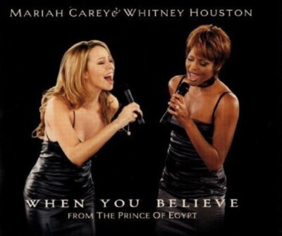 CD Maxi Single Mariah Carey & Whitney Houston When You Believe TOP
