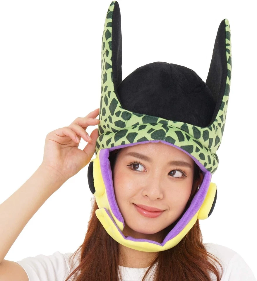 SAZAC Vellón Personaje de Dibujos Animados Disfraz Gorra 2 Tipos Dragon Ball Unisex JAPÓN NUEVO Foto 4 de 4