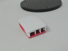 Raspberry Pi 5 Snap-together Case, Red  White, with Fan