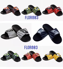 NFL Football Team Men's Legacy Shower Sport Slide Flip Flop Sandals