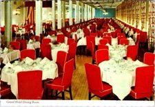 Mackinac Island, MI Michigan  GRAND HOTEL DINING ROOM  Restaurant  4X6 Postcard