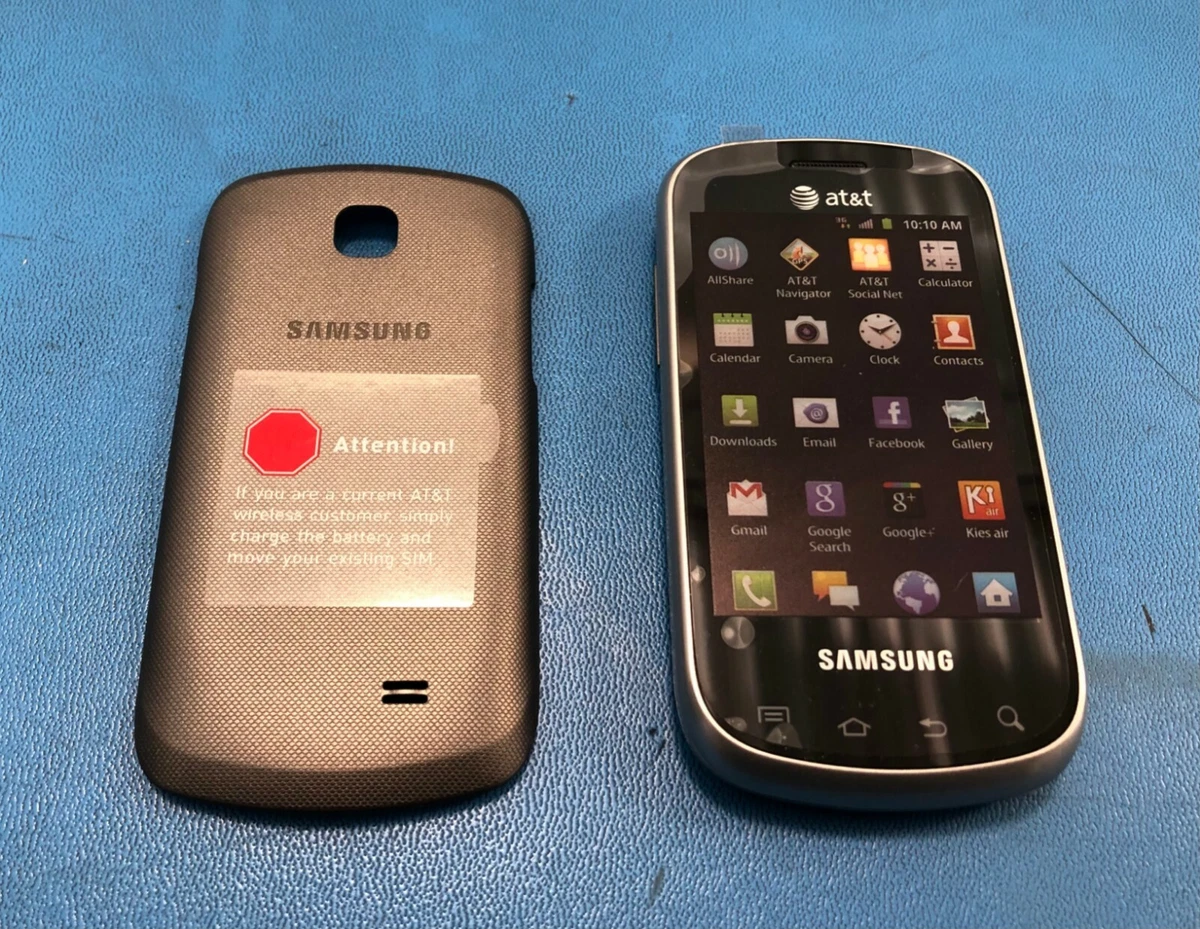 Samsung Galaxy Appeal SGH-I827 - 4GB Silver (Unlocked) Smartphone AT&T GO  Phone | eBay