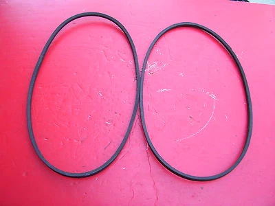 PIX SET OF 2 V-BELTS 754-0430 / 754-0430A / 954-0430B FOR MTD SNOW BLOWER :