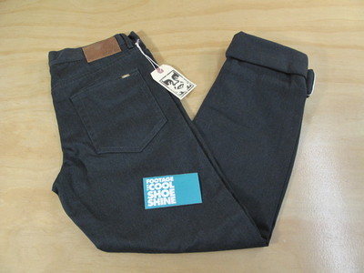 OBEY JUVEE ROLLERS DENIM JEANS BY SHEPHARD FAIREY CHARCOAL GRAY 28 ANDRE GIANT
