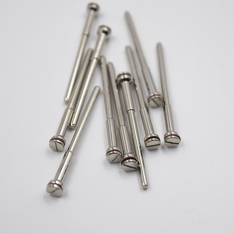 10 Pack Dental Lab Latch Type Polishing Shank Mandrels – 2.35mm Standard Fit