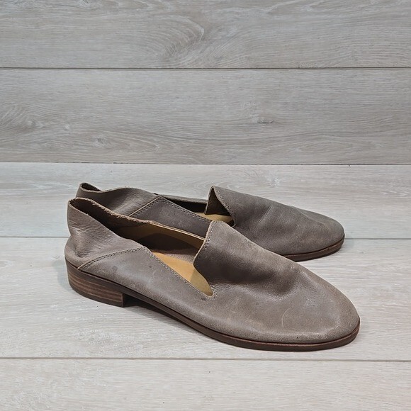 Lucky Brand Women Leather Loafer Slip on shoes sz 10M | eBay display picture 1