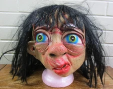 Paper Magic Group Halloween Mask VTG Hobo Mad Monk Friar Cosplay Party 2001 Y2K