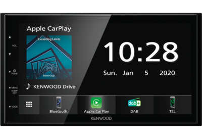Kenwood DMX5020DABS USB Bluetooth CarPlay Android DAB+ WIFI Doppel 2-DIN Radio 