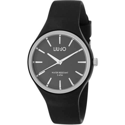 Liujo Orologio Uomo Analogico Al Quarzo | Cassa Acciaio E Cinturino In Pelle Vitello Nero | Modello TLJ965 - 4