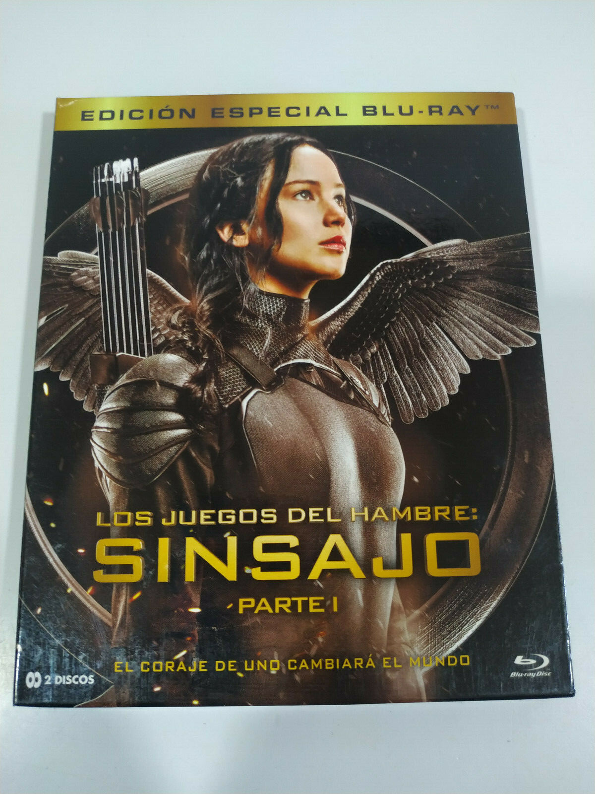 Los Juegos Del Hambre Sinsajo Parte I Ed Especial - Blu-Ray Español Ingles - 3T