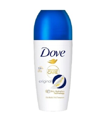 92,67 /L- 6x Dove Advanced Care Deodorant Roll-on Antitranspirant- Original-50ml