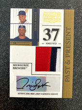 2005 Donruss Prime Patches Number Signature /35 Junior Spivey Patch Auto B18