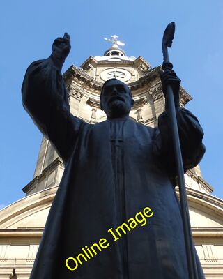 Photo 6x4 Statue of Charles Gore Lee Bank He was the first Bishop of Birm c2014
