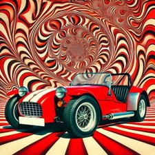 Caterham Lotus 7 Seven Birthday Card or General Greetings Card