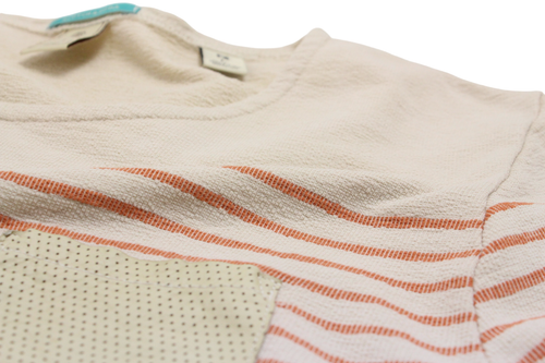 Scotch & Soda Sweatshirt Men Large Pullover Striped Pattern Crew Neck Stretch - Picture 6 of 10