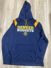     denver nuggets hoodie Dri Fit Material NWT SzL Very Nice     