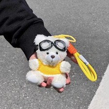 Plush little bear Keychain Pendant