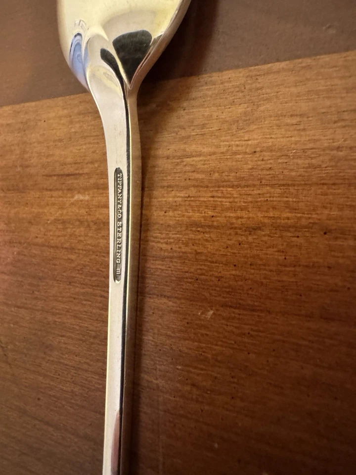  Faneuil by Tiffany & Co Sterling Silver Iced Teaspoons (4), Engraved, 7 5/8" - Image 4 of 4