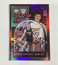2025-26 Topps Limited Stock Legends Kasparas Jakucionis RC #LST-20 Heat