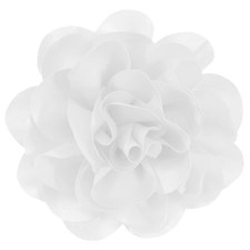 Large Rose Flower Brooches and Pins for Women  Rose Flower Hair Clips White