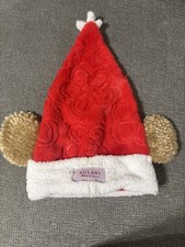 Disney's Aulani Duffy Bear Adjustable Santa Hat  NWT