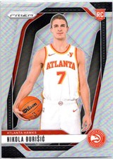 2024-25 Panini Prizm #229 Nikola Durisic Prizms Silver