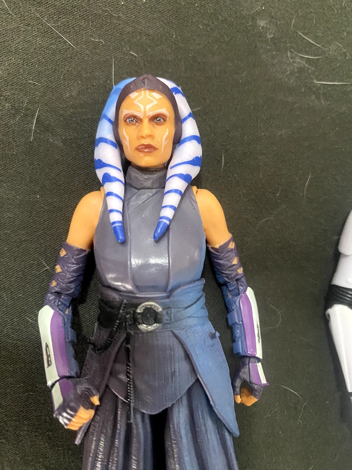 Star Wars Black Series 6 Inch Lot - Leia, Holdo, Ahsoka, Sidious & Stormtrooper - Image 2 of 4
