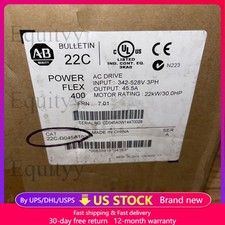 New Open Box Allen-Bradley 22C-D045A103 PowerFlex 400 22 kW 30 HP AC Drive