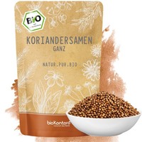 Koriander Bio 500 G Ganz, Getrocknet | GewüRz | 100% NatüRlich | Von Biokontor