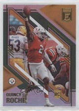 2021 Panini Donruss Elite Rookies Green Quincy Roche #165 0x2s