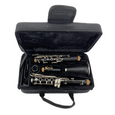 Advanced Clarinet A key Clarinet Ebonite wood New Silver Nickel Plated Keys