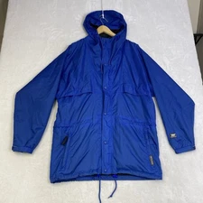 Mens Sz Medium -Helly Hansen Packable Rain Jacket  Windbreaker Lightweight